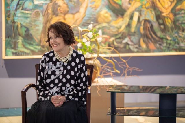 Юбилейный вечер Александры Кудряшовой прошел в художественном музее.