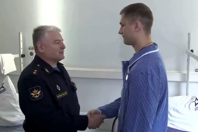 Вручение государственных наград военнослужащим ВС РФ