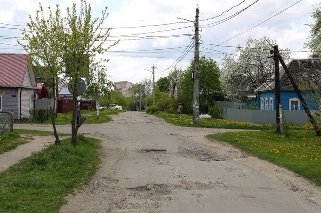 В Брянске начали ремонт дорог в частном секторе