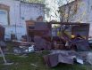 Последствия обстрела ВСУ по посёлку Тёткино Курской области