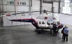 Лёгкий многоцелевой вертолёт «Скаут» на XV Международной выставке вертолётной индустрии HeliRussia 2022 в МВЦ «Крокус Экспо» в Москве