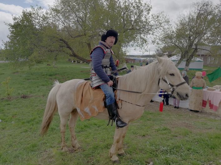В Болгаре представили также лошадей уникальной татарской породы. 