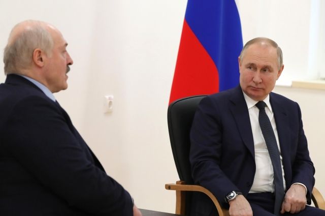 Лукашенко прилетел в Сочи на переговоры с Путиным