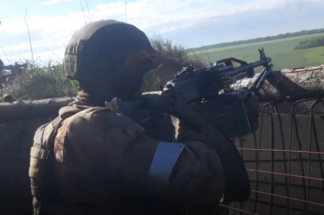 Минобороны показало бой подразделений ВДВ с войсками Украины