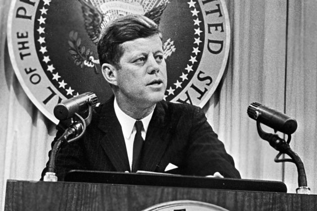Президент США Джон Кеннеди. 1963 г.