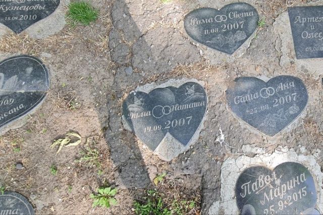 Каменные знаки с лебедями удивили туристов в Таганроге