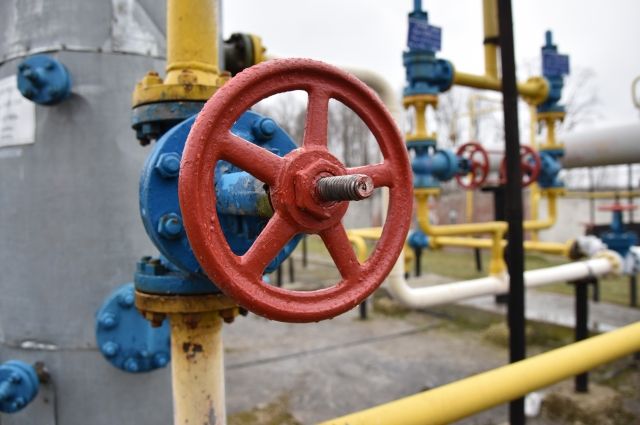 Газпром подает газ для Европы через Украину в объеме 41,9 млн куб. м
