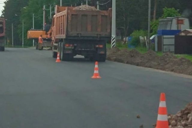 3 км автодороги Брянск-Дятьково-Калужская область отремонтируют к августу