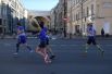 Участники легкоатлетического забега SPIEF Run в рамках проведения XXV Петербургского международного экономического форума