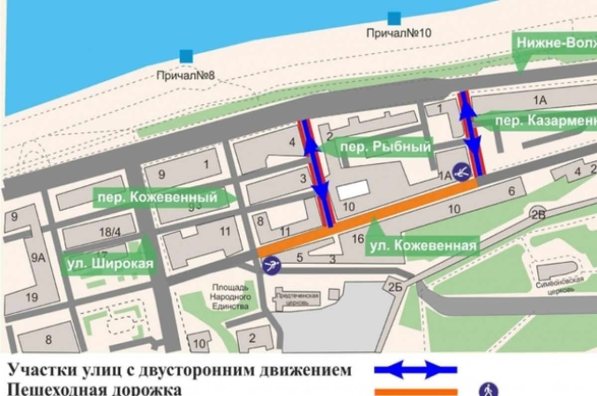 Улица Кожевенная в Нижнем Новгороде станет пешеходной с 7 июля | АиФ Нижний  Новгород