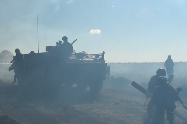За сутки украинские боевики обстреляли два населенных пункта в ЛНР
