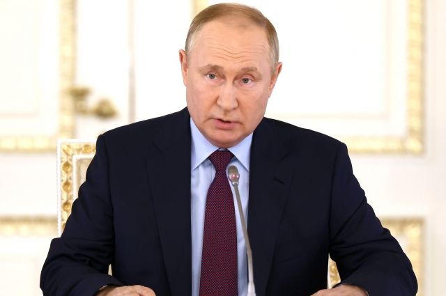 Президент России Владимир Путин. 