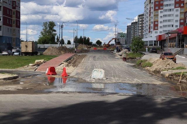 Новую дорогу заложили в Советском районе Брянска