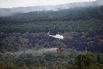 Тушение лесного пожара в испанском регионе Сьерра-де-ла-Кулебра 