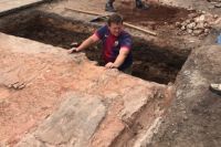 Археологи обнаружили в Оренбурге основание Золотого Преображенского храма.