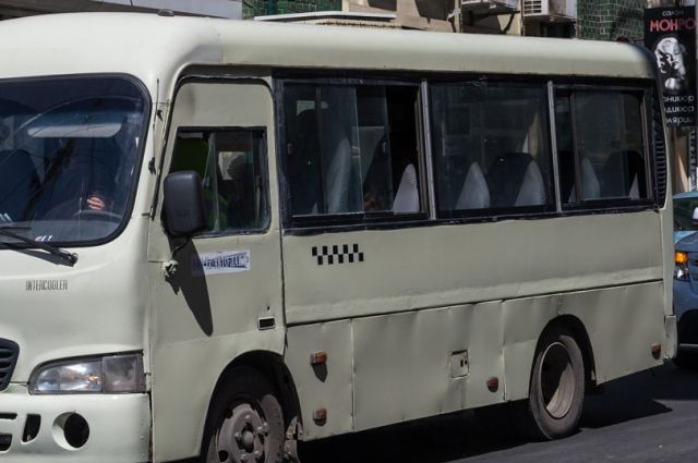 Маршрут микроавтобуса соединяет Батайск и Ростов-на-Дону.