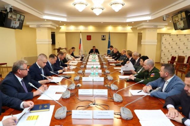 Заседание антинаркотической комиссии Сахалинской области.