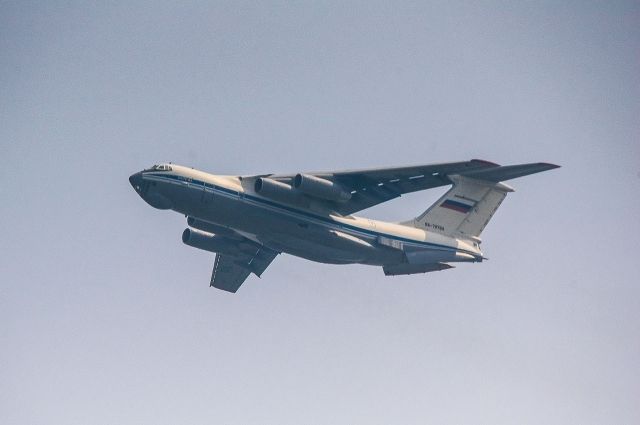 В Рязани разбился самолет Ил-76