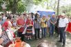 Мероприятие, посвящённое народным славянским обычаям и обрядам, ремёслам и воинскому искусству предков прошло 25 июня.