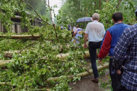 Жители региона поделились фото и видео с последствиями разрушений. 