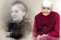 На фронт в 1941-м она ушла добровольцем почти с первых дней.
