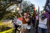 Протесты в городах США против отмены права на аборт