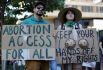Протесты против отмены права на аборт в Лос-Анджелесе
