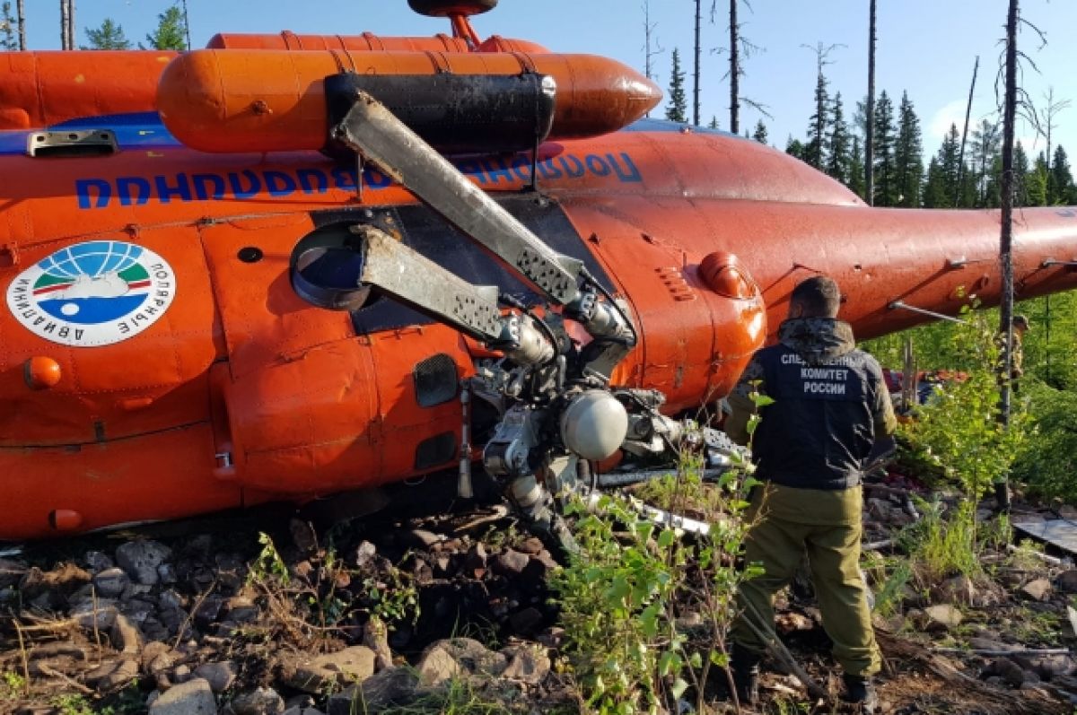 В Якутии озвучили предварительную причину жесткой посадки вертолета Ми-8