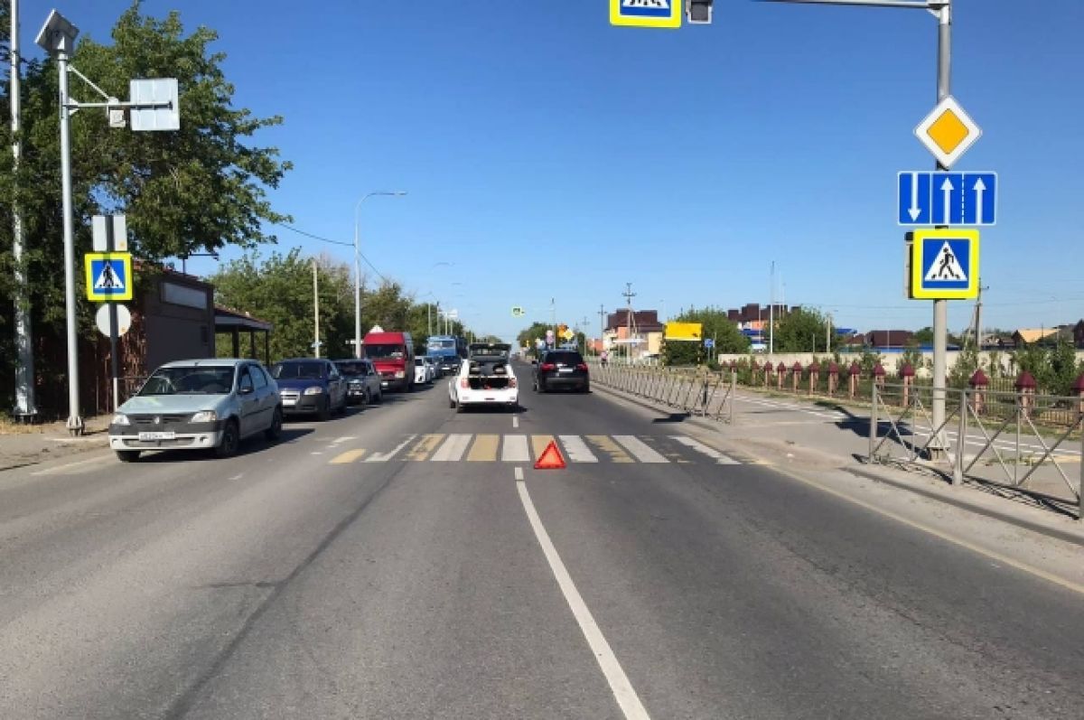 На Дону 27-летний водитель сбил женщину на пешеходном переходе