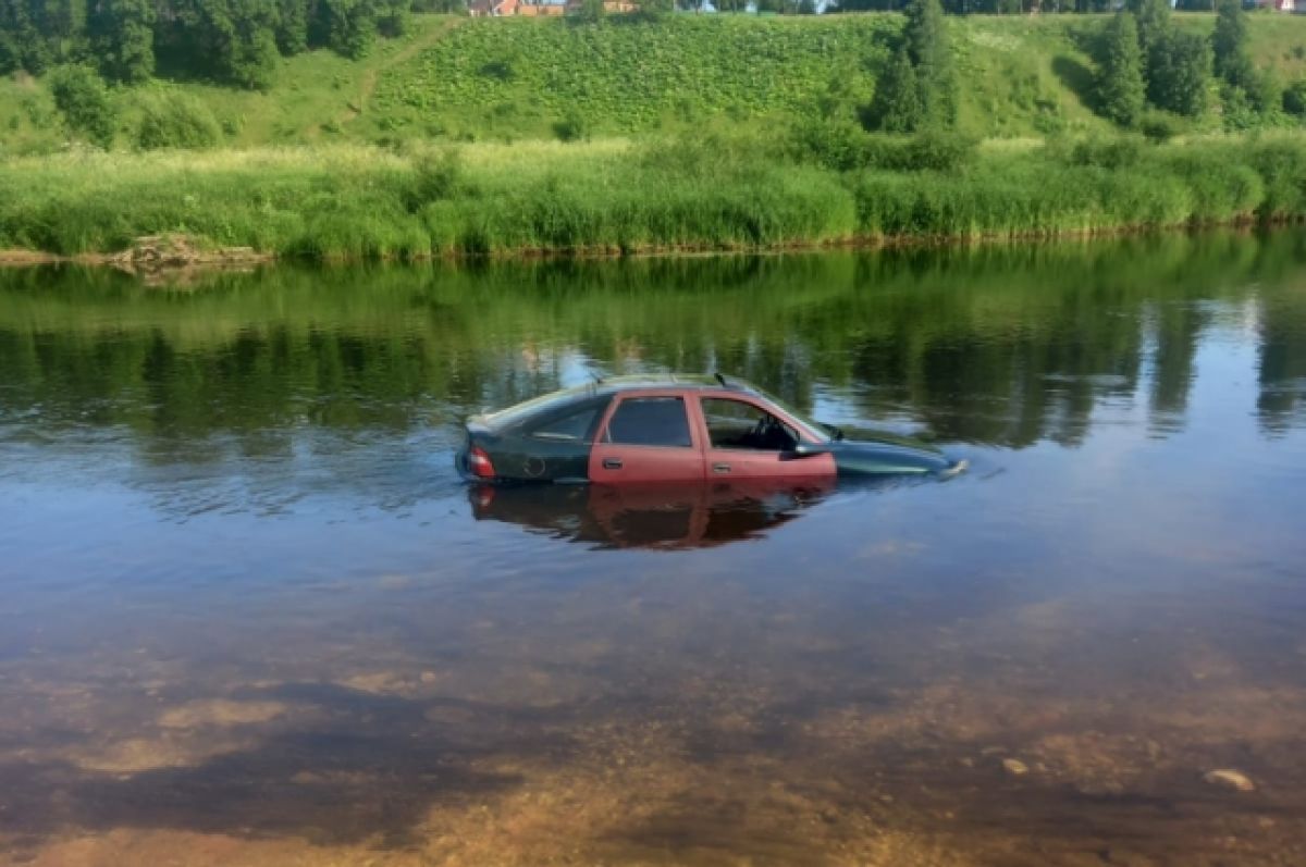 Река Волга во Ржеве