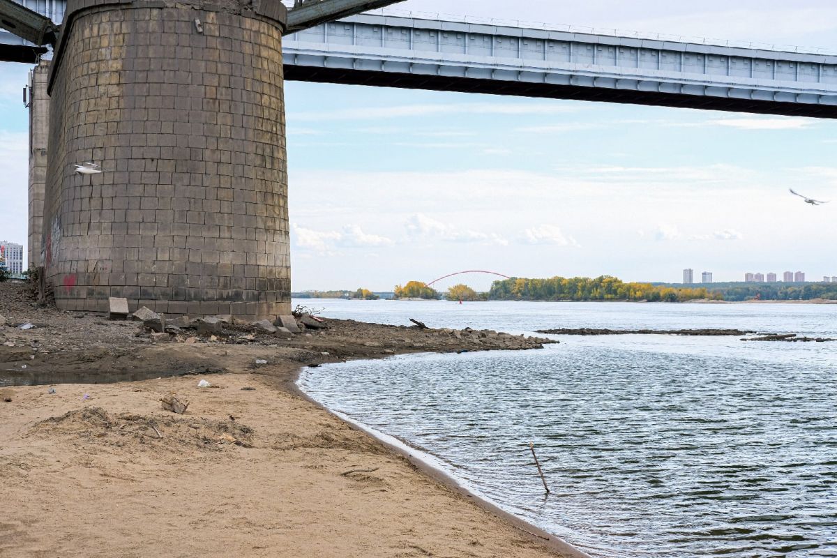 Какой уровень воды в оби в новосибирске