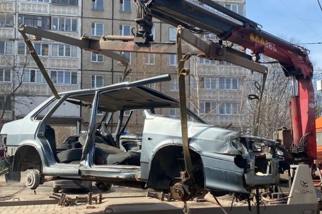 15 брошенных машин вывезут из Автозаводского района Нижнего Новгорода