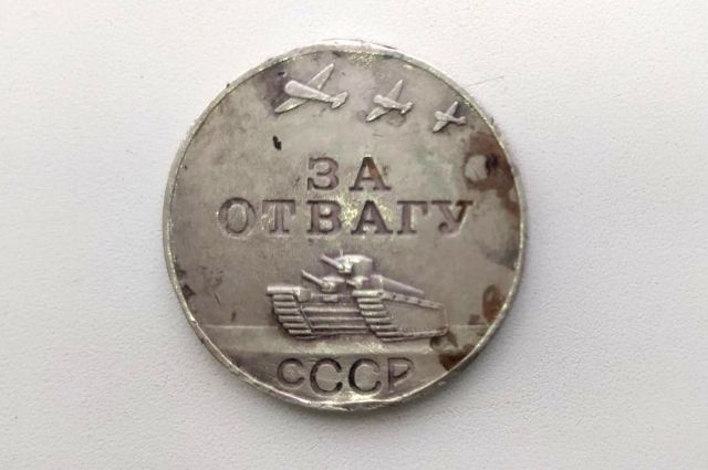 Медаль «За отвагу» Илья Сиротинин получил в феврале 1945 года, когда советские войска освобождали Прибалтику.