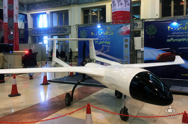 Иранский беспилотный летательный аппарат Каман-12 (Kaman 12), скорость 200 км/ч, дальность полета 1000 км.