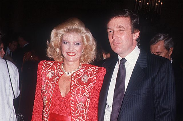 Ивана и Дональд Трамп. 1987 год.