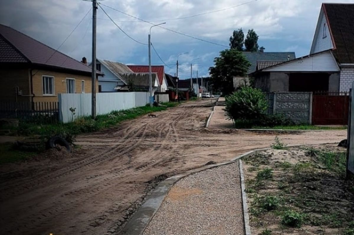 В переулке Герцена в Брянске скоро впервые появятся тротуары