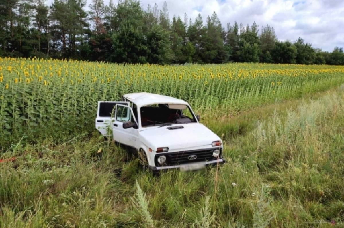 Водитель нива. ВАЗ 21 07. Авария на трассе Урюпинск Нехаево.