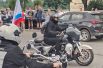 Больше тысячи мотоциклистов во главе с губернатором Ленобласти проехали по трассе от Сайменского канала до границы и обратно. 