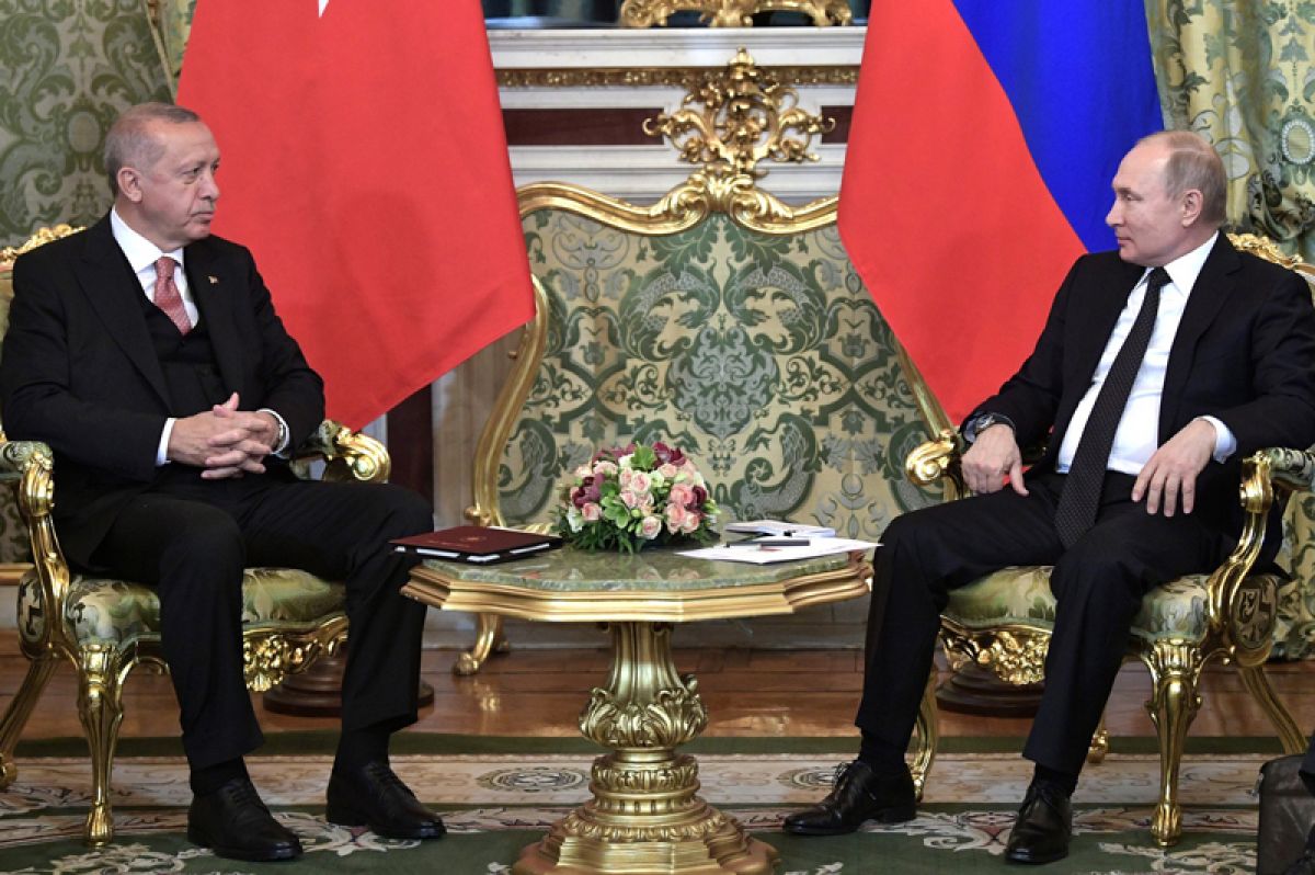 Путин и Эрдоган могут обсудить украинский вопрос на встрече в Сочи