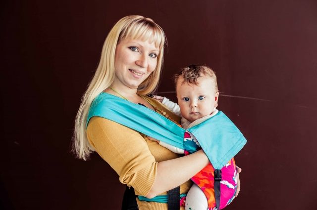 Ульяна Снитко с дочкой Полиной, которую кормила больше двух лет.