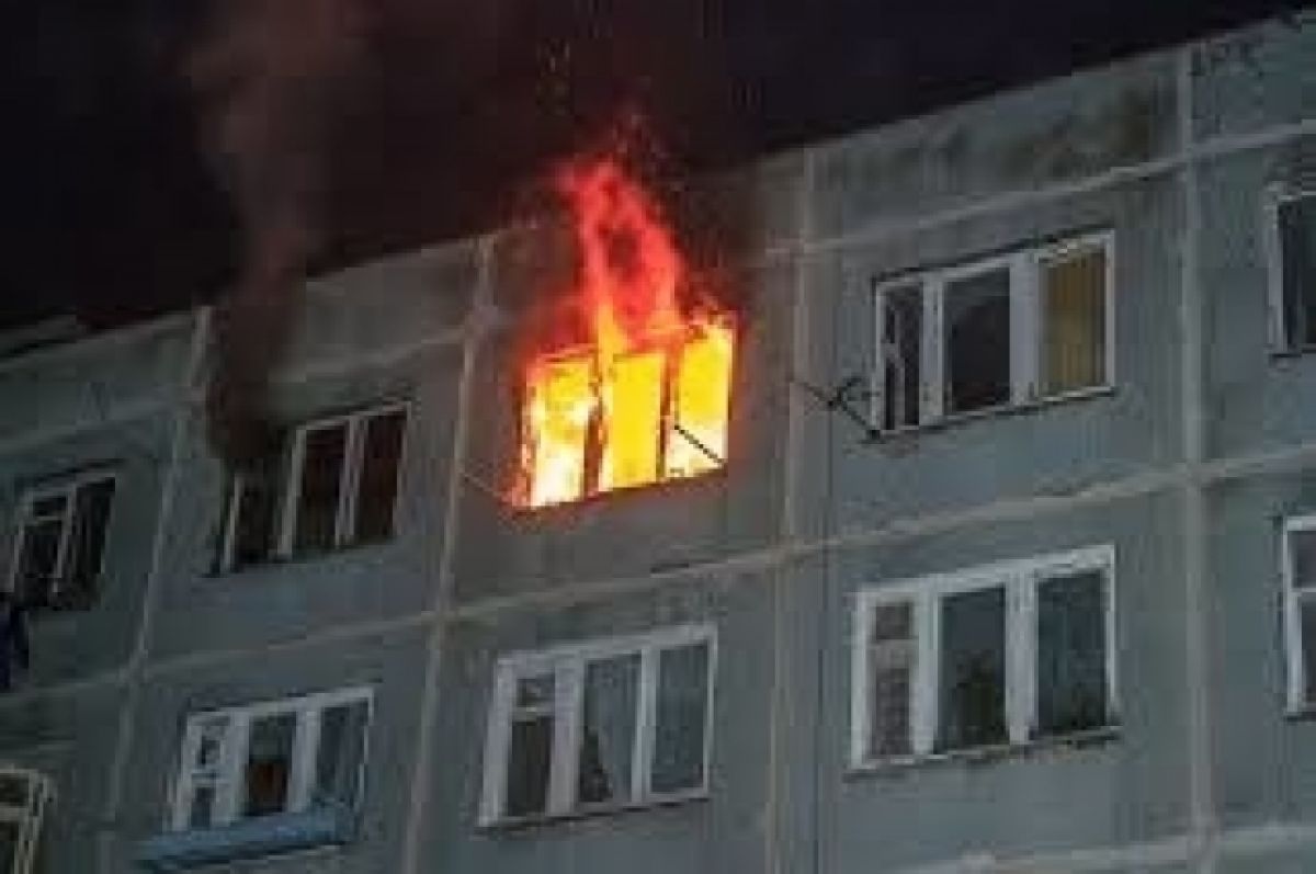 В Ростовской области при ночном пожаре погиб человек