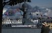 Малый ракетный корабль «Великий Устюг» проекта 21631 «Буян-М» на генеральной репетиции морского парада ко Дню ВМФ.