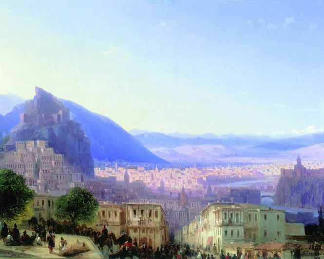 «Вид Тифлиса от Сейд-Абаза» (1868)