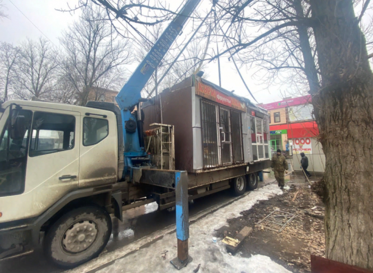 В Ростове с начала года демонтировали 284 незаконных ларька