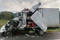 В результате аварии пострадал водитель «Газели».