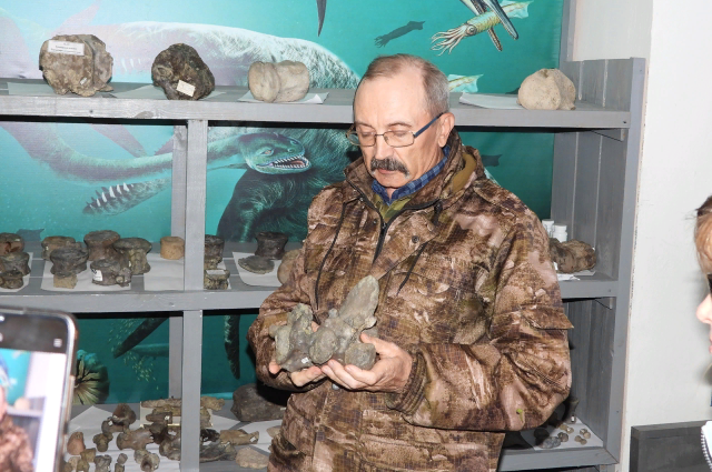 Сергей Пчелинцев собрал для краеведческого музея в Малой Сердобе огромную коллекцию останков древних рептилий.