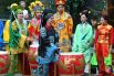 Шоу китайских барабанов в рамках празднования дня рождения панд в Московском зоопарке