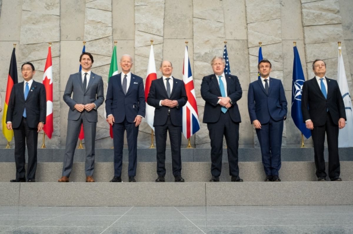 Страны G7 призвали Китай не менять статус-кво в регионе из-за визита Пелоси