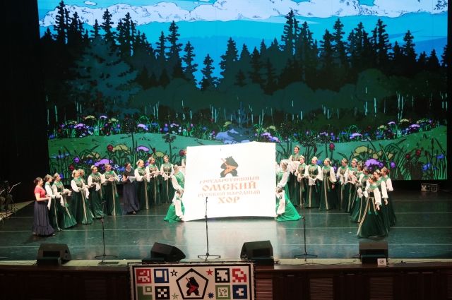 Омский русский народный хор представит новую программу. 