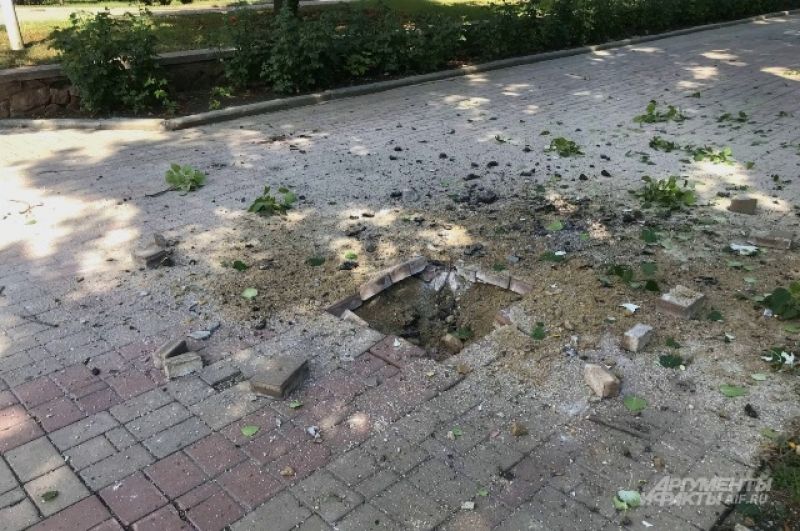 Ситуация в Донецке после обстрела ВСУ
